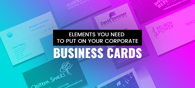 The Ultimate Guide; Elements You Need To Put On Your Corporate Business ...