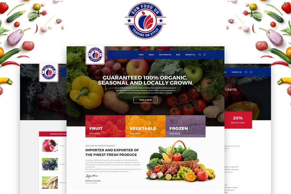 Food-Website-Design