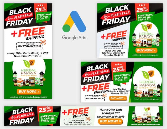 Herbal-Google-Ads-banner-design