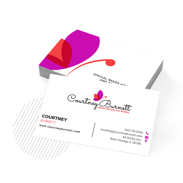 visiting card design for graphic designer