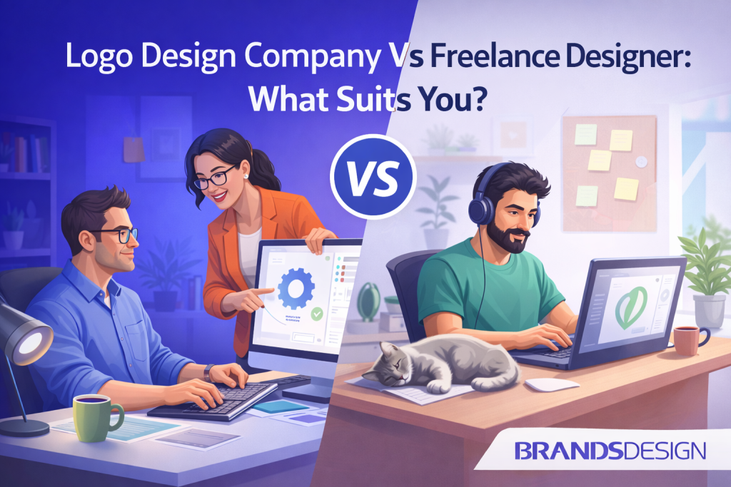 Logo Design Company Vs Freelance Designer What Suits You