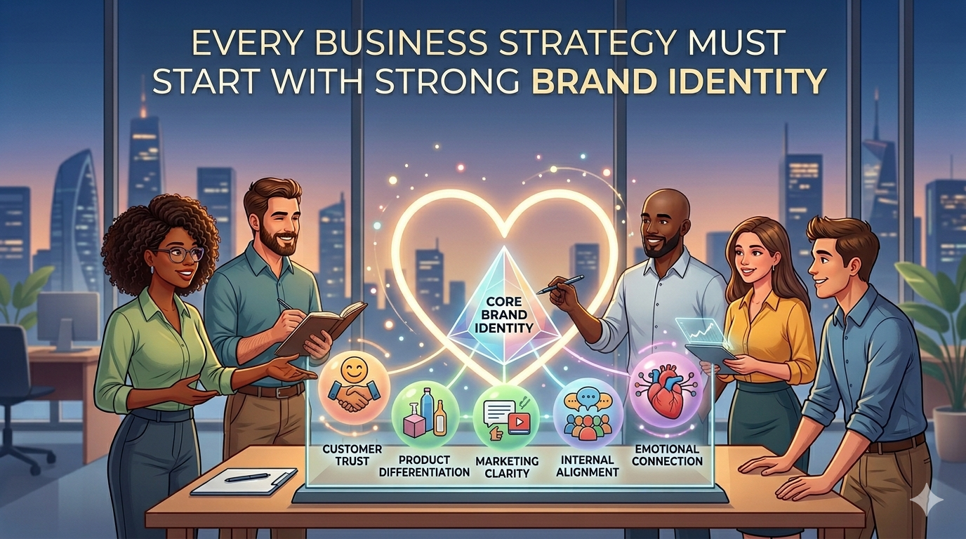 Why Every Business Strategy Must Start With Strong Brand Identity